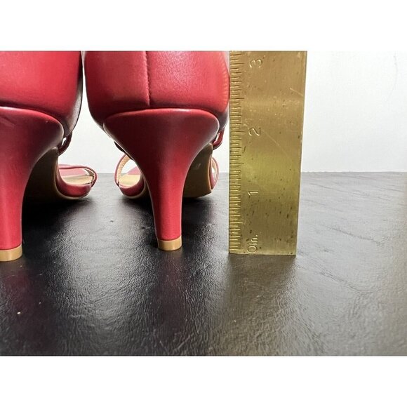 DREAM PAIRS Women's Low Stilettos Heel Sandals Ankle Strap Size 8.5 - Picture 6 of 11